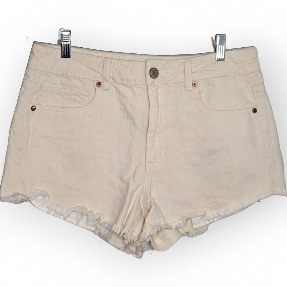 American Eagle Hi Rise Festival Shorts USA Stars and Stripes Design size 12